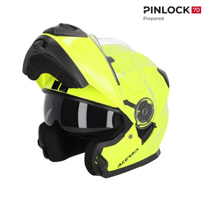 Casco Modulare Acerbis Serel 22-06 Giallo Pronto per Pinlock, Casco da Moto - Product Image 1