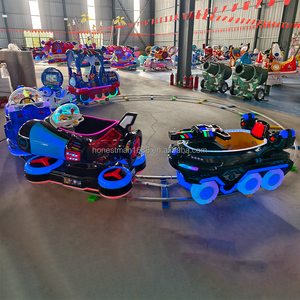 Xe lửa điện có đường ray, trò chơi giải trí trong nhà và ngoài trời 5 chỗ ngồi dành cho trẻ em - Product Image 6