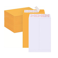Enveloppes en papier kraft recyclables A3 A4 C5, pochettes de bureau et cadeaux en papier manila, conçues pour une meilleure organisation des affaires et des cadeaux