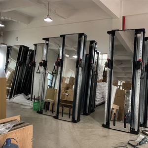 Rack Multifunzione Commerciale 2026 Pieghevole a Parete <span class=keywords><strong>per</strong></span> Squat con Pila di <span class=keywords><strong>Pesi</strong></span>, Trainer Funzionale in Acciaio <span class=keywords><strong>per</strong></span> Uso Domestico - Product Image 5