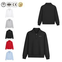 Sweat-shirt à col montant zippé, avec guide de taille et poignets côtelés, idéal pour un style décontracté et sportif