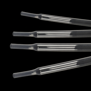 Tube thermorétractable FEP 16mm ID x 32mm OD 3/4 ''manchon transparent Flexible Durable résistant à l'acide pour le câblage industriel et médical - Product Image 1