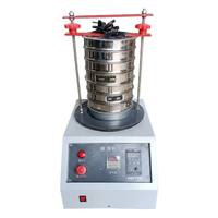 Agitador de tamices de alta frecuencia de 200 mm, máquina de laboratorio para pruebas de suelo y cemento