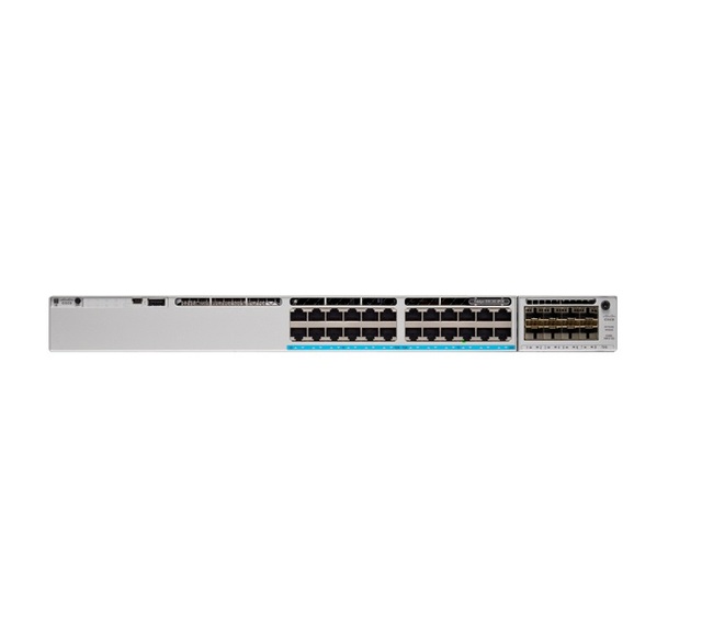 24-port Modular Uplinks 1G SFP Switch C9300-24S-A