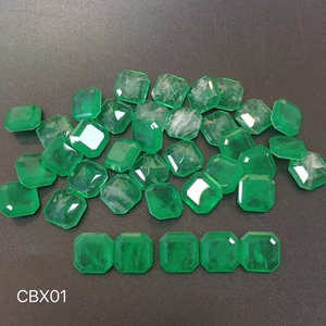 Commercio all'ingrosso di Alta Qualità Multicolore SQ Smeraldo <span class=keywords><strong>Paraiba</strong></span> Colore di Fusione di <span class=keywords><strong>Pietra</strong></span> per Monili Set - Product Image 5