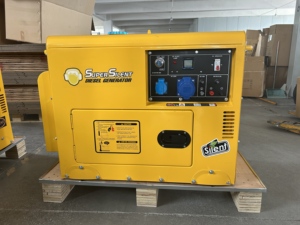 Jintai เครื่องกำเนิดไฟฟ้าดีเซล8kVA 8kW เงียบเฟสเดียว50/60Hz ATS รีโมทคอนโทรล ATS 12V DC สตาร์ทไฟฟ้า100% ทองแดง - Product Image 6