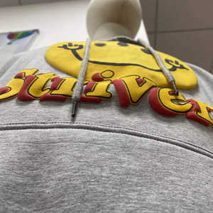 Sudadera con Capucha de Invierno para Hombre, Talla Grande, 100% Algodón, de Alta Calidad, con Logotipo Personalizado, Diseño Digital 3D - Product Image 4