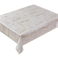 Nappe de table en PVC géométrique de luxe, motif marbre abstrait moderne, imperméable et anti-taches, en plastique