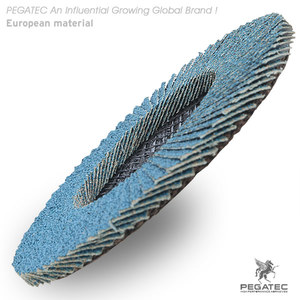 5 "Tacchino zirconia materiale flap disc per acciaio inossidabile con MPA EN13743 - Product Image 3