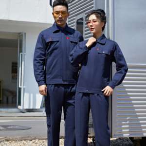 男士工作服美国透气防水前连身衣保护锅炉套装工作服整体适合机械和工人 - Product Image 6