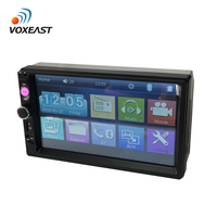 Pemutar MP5 Mobil Layar Sentuh 7 Inci, Stereo Mobil Din Ganda, Layar Sentuh, Pemutar MP5, Mendukung Kamera Spion Cadangan, Radio FM, Audio Mobil, Tautan Cermin