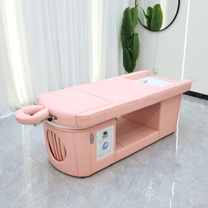 2026 Neues Liege-Waschbecken für Fußpflege, Wassertherapie, Pediküre, Thai-<span class=keywords><strong>Massage</strong></span>, Kopf-Spa und Shampoo-Bett mit Wasserzirkulation und Dampffunktion - Product Image 2