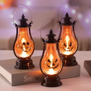 Lanterna di <span class=keywords><strong>zucca</strong></span> di Halloween luce notturna da <span class=keywords><strong>Bar</strong></span> casa stregata decorazione spaventosa scena Festival di scena - Product Image 2