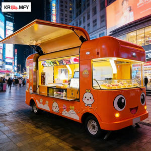 Carrito de Comida Remolcable de Acero Inoxidable Resistente a la Corrosión, Remolque Móvil para Venta de Snacks y Comida, Personalizable - Product Image 6