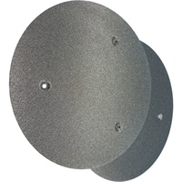 Plaque de rodage plate diamantée XBM, disque de meulage pour pierres précieuses, outils de lapidaire pour métaux ferreux, grain 80, liant céramique, 75-200mm