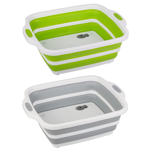 Nouvelle Bac à préparation pour barbecue 2026 avec planche à découper |   Station de marinade pliable pour viande 8L/16L/30L |   Bac de préparation alimentaire multifonctionnel - Product Image 1
