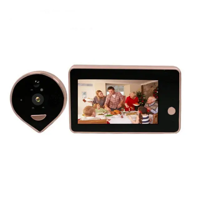 1080P 무선 wifi 비디오 배터리-Wifi 틈 구멍 비디오 초인종 저전력 소비 비디오 도어 폰