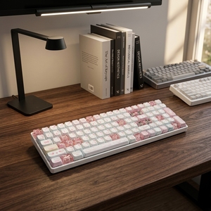 Zornher ZH100 98 Percent Mechanical <strong>Keyboard</strong> Wireless With Numpad Pink <strong>Hello</strong> <strong>Kitty</strong> Gaming <strong>Keyboard</strong> Cute Design - Product Image 2