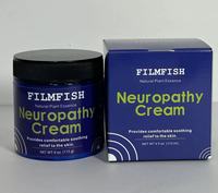 Crème pour neuropathie FILMFISH Extra Strength |   Crème Apaisante à Base de Plantes pour les Douleurs et Inconforts Nerveux, Soins des Articulations, des Mains, des Pieds et du Corps