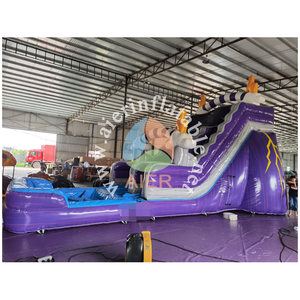 Tobogán Acuático Inflable Comercial Ice Storm para Niños, Tobogán Acuático Inflable de PVC con <span class=keywords><strong>Piscina</strong></span> para Alquiler en Fiestas - Product Image 5