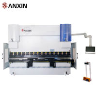 Presse plieuse CNC série PSA 4+1 axes Anhui Sanxin Heavy Industry avec contrôle servo en boucle fermée et compensation automatique de la déviation