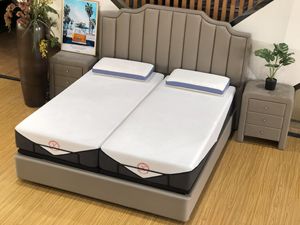 Kaneman Nệm Nhà Máy Đôi Duy Nhất Vua Kích Thước Đầy Đủ Bộ Nệm Đặt Hàng Trực Tuyến Sang Trọng Cao Su Đôi Gel Bộ Nhớ Bọt Nệm - Product Image 5