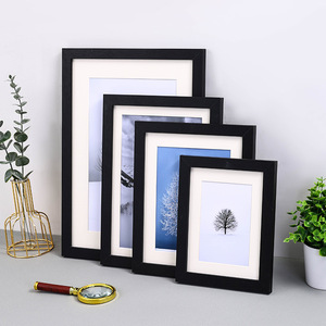 Cornice Fotografica Creativa con Stampa UV 5*7" 6x8" 8*10" Moderna Leggera Quadrata in Legno da Tavolo per Arredamento Casa - Product Image 4