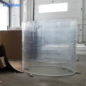 Custom Acryl Ronde <span class=keywords><strong>Aquarium</strong></span> Grote Clear Cilinder Grote Diameter Plastic Helder Pijp Gegoten Acryl Buis - Product Image 4