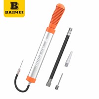 BAIMEI Bomba de Aire Manual, Accesorios Deportivos para Inflar Balones de Fútbol, Baloncesto, Voleibol, Rugby, con Aguja