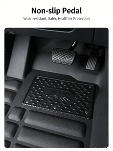 Tapis de sol de voiture complets, design moderne élégant, imperméables, en EVA non toxique et inodore, épaisseur 5 mm, pour un ajustement universel - Product Image 5