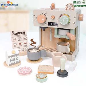 Set Giocattolo per <span class=keywords><strong>Bambini</strong></span> <span class=keywords><strong>Montessori</strong></span>, <span class=keywords><strong>Cucina</strong></span> Simulata con Mini Macchina per Caffè, Gioco di Ruolo Educativo - Product Image 1
