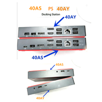 Station d'accueil 40AS Gen 2 universelle, hub d'extension multi-ports USB avec moniteur 4K HD pour Lenovo ThinkPad X1 X280 Thunderbolt 4