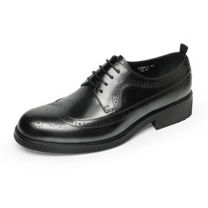 รองเท้าหนังแท้สั่งทำระดับไฮเอนด์ สไตล์ลำลองทางธุรกิจ รองเท้าอ็อกซ์ฟอร์ดแบบเรียบง่าย สไตล์ลำลองทางการ รองเท้าผูกเชือกสำหรับทำงาน - Product Image 1