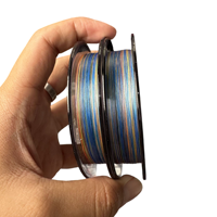Nouvelle ligne de pêche tressée en PE à 8 brins, 100 m, haute résistance, lisse, ligne principale pour leurres, résistante à l'usure, pour eau salée et eau douce