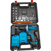 Mini perceuse de haute qualité avec batterie Li-ion 1,5 Ah, ensemble d'outils à vitesse variable pour usage industriel, emballage OEM en coffret rigide