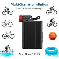 E1-MINI-PA Mini Bicycle Brushless Motor Electric Inflator Pump High Pressure Bike Tire Inflator for Road and Mountain Cycling