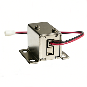 Verrou électromagnétique compact 12V à commande directe d'usine pour armoire, boîtier de distribution, contrôle d'accès, service intermittent - Product Image 2