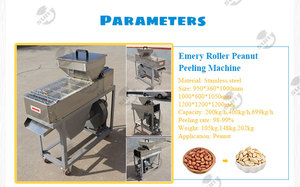 Hot bán <span class=keywords><strong>Hazelnut</strong></span> Hạt Điều Lột thiết bị Đậu phộng da lột máy khô loại Nut Peeler - Product Image 3