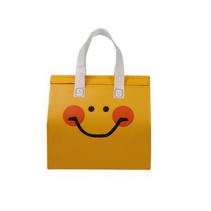 New Product Durable Heating Pressing Film Lamination Simple Design PP Non-Woven Insulated Bag for Yogurt Cooling Cooler Bags - Product Image 1