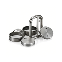 Pièces usinées en acier sur mesure pour la fabrication de groupes de brassage, corps de porte-filtre et tête de groupe, avec tolérances de précision