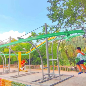 ซิปไลน์สำหรับเด็ก ชิงช้ากลางแจ้ง สนามเด็กเล่นกลางแจ้งแบบไม่ใช้เครื่องยนต์ - Product Image 3