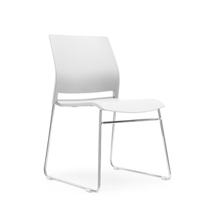 <span class=keywords><strong>Chaise</strong></span> de travail scandinave peu encombrante avec panneau pliable pour micro-bureau et laboratoire de langues - Product Image 4