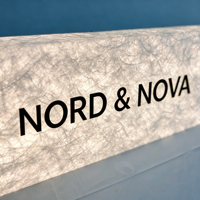 Boîte lumineuse en aluminium sur mesure avec cadre en Tyvek, rétroéclairée par LED, tissu imperméable et résistant aux déchirures, pour la publicité extérieure suspendue