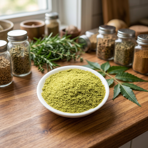 Extracto Suave de Neem Panchal (Azadirachta Indica) Premium en Polvo, Extracto Botánico Natural para Mezclas de Té Herbal Funcional - Product Image 3