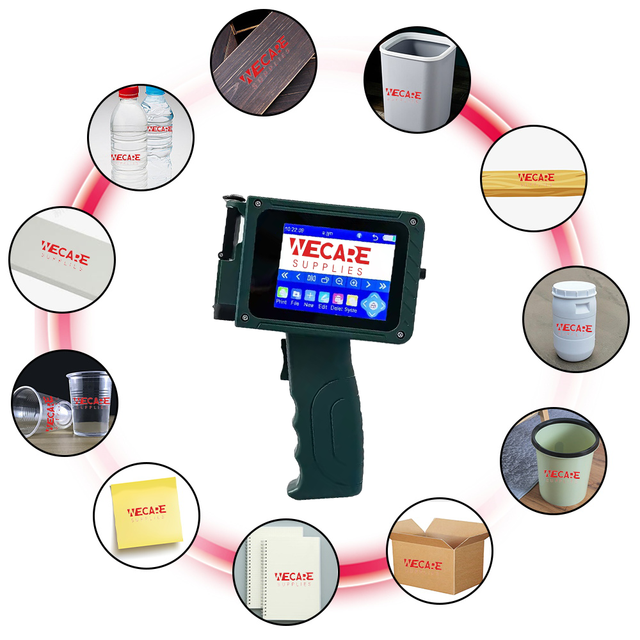 WECARE M71Z Printing Serial Number Expiry Date QR Code Portable Mini Inkjet Printer for Plastic Carton