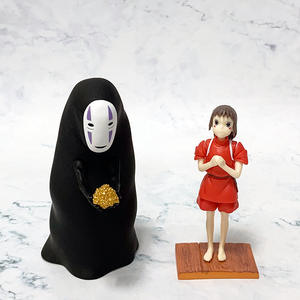Figurine d'Anime Spirited Away PVC Figuras De Anime Statue Collect Model Toy Doll Ogino Chihiro No Face Man - Product Image 2