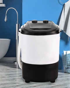 Mini-lave-linge électrique semi-automatique 4,5 kg pour usage domestique et hôtelier, idéal pour les sous-vêtements et les petits vêtements pour les mamans et les bébés - Product Image 6