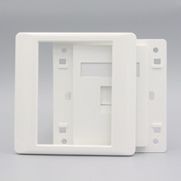 86*86mm 1-Port-Netzwerksteckdose Frontplatte rj45,cat5e/cat6 Netzwerk zubehör