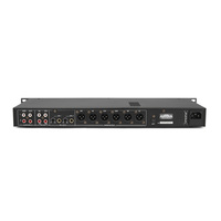 Processeur d'effet de haut-parleur numérique audio professionnel DSP avec contrôle PC