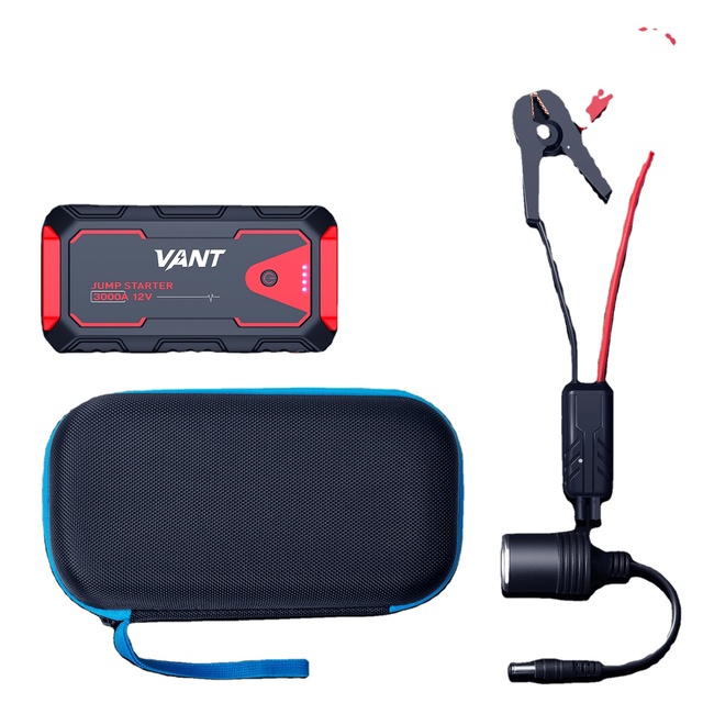 High Power 3000A Portable Car Battery Charger Jump Starter 12V Lithium Car Battery Jump Starter Pack